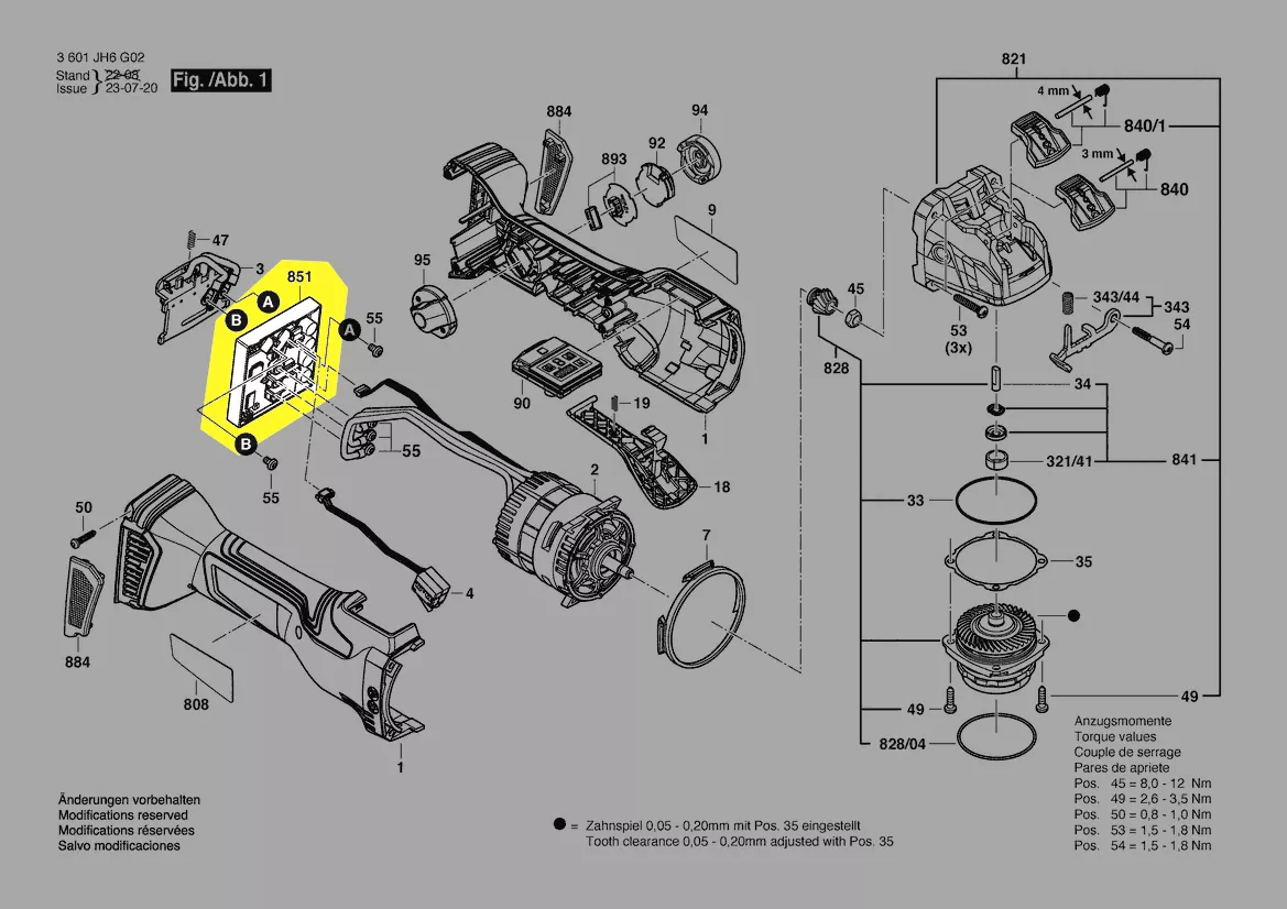 module électronique réf. 1 607 000 EB4 Bosch